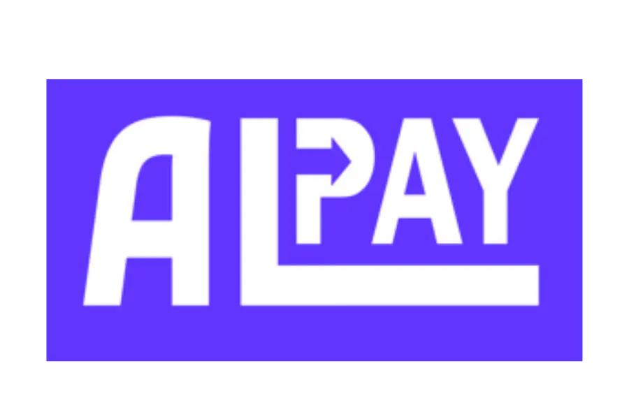 ALPay Logo - Purple and White Fintech Branding